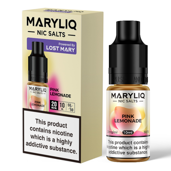Lost Mary (MARYLIQ) Nic Salts - Pink Lemonade - 10ml -20mg